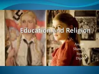 PPT - CHAPTER 14 Education And Religion PowerPoint Presentation, Free ...