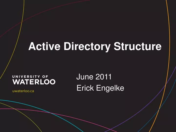 active directory structure