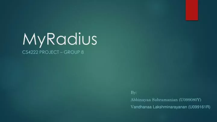 myradius