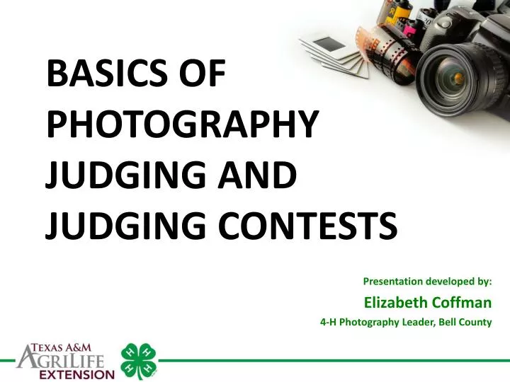 basics of photography judging and judging contests