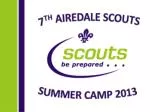 Summer Camp 2013 - slide 1