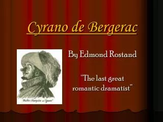 Cyrano de Bergerac