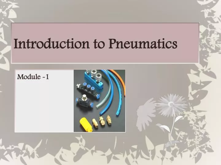 introduction to pneumatics
