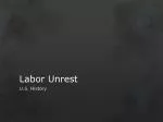 Labor Unrest