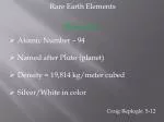 Rare Earth Elements - slide 1