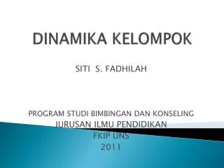 dinamika kelompok