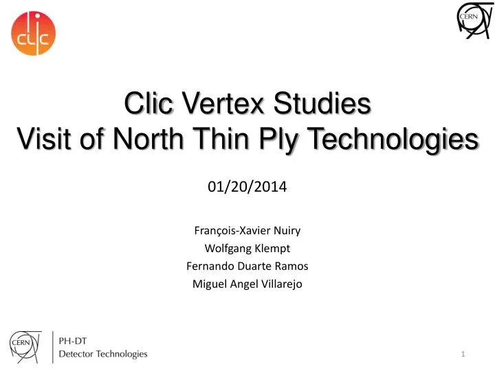 clic vertex studies visit of north thin ply technologies