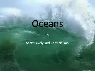 Oceans