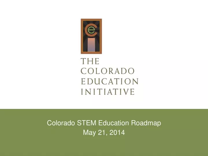 colorado stem education roadmap