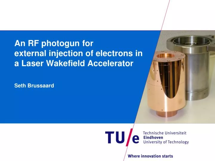 an rf photogun for external injection of electrons in a laser wakefield accelerator