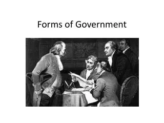 forms of government