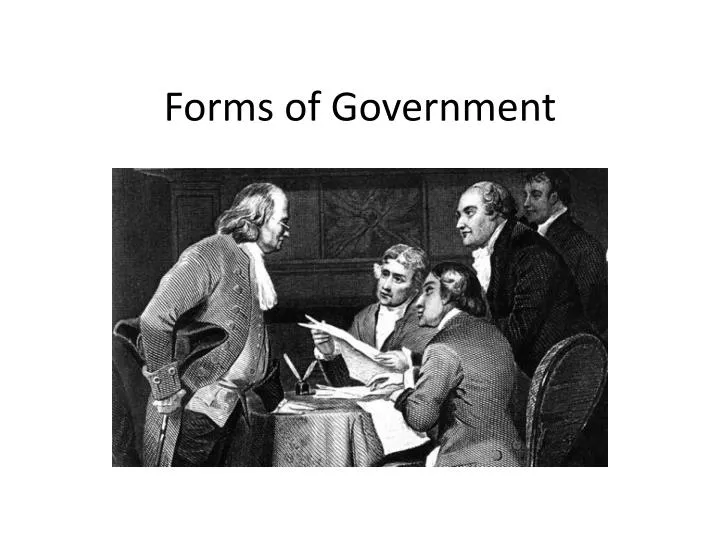 forms of government