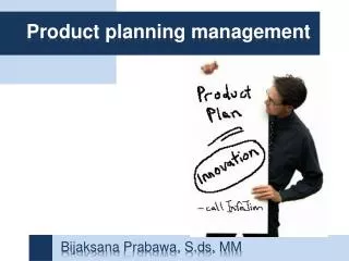 Product planning management