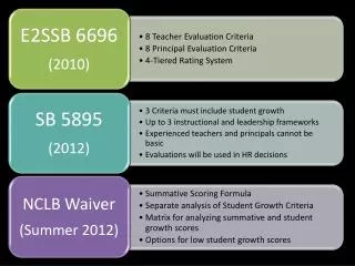 Evaluation Summative Scoring Process