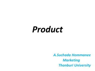 product