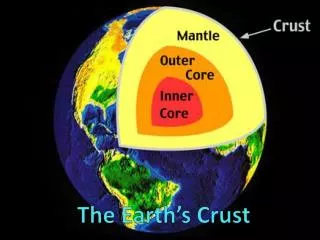 the earth s crust