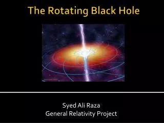 The Rotating Black Hole