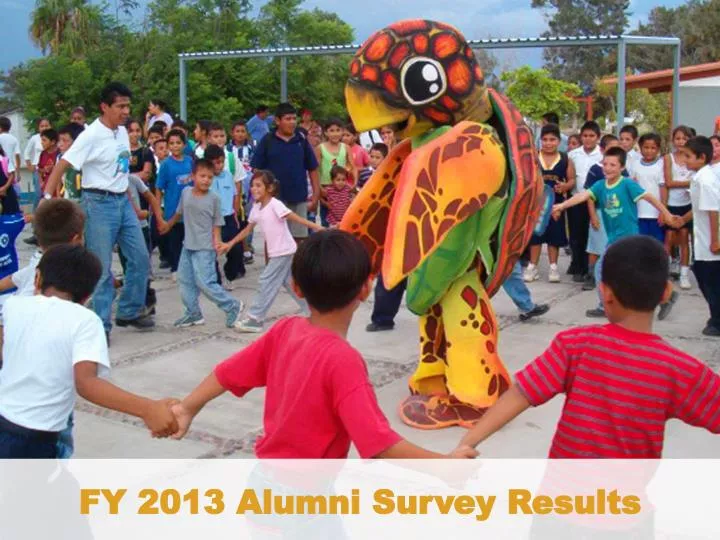 fy 2013 alumni survey results