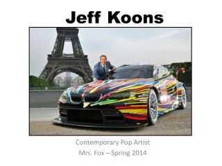 Jeff Koons