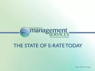 The State of E-rate Today
