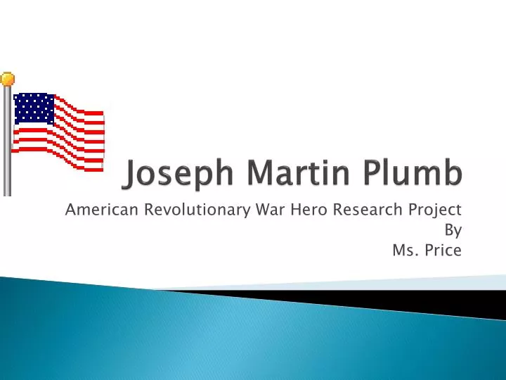 joseph martin plumb