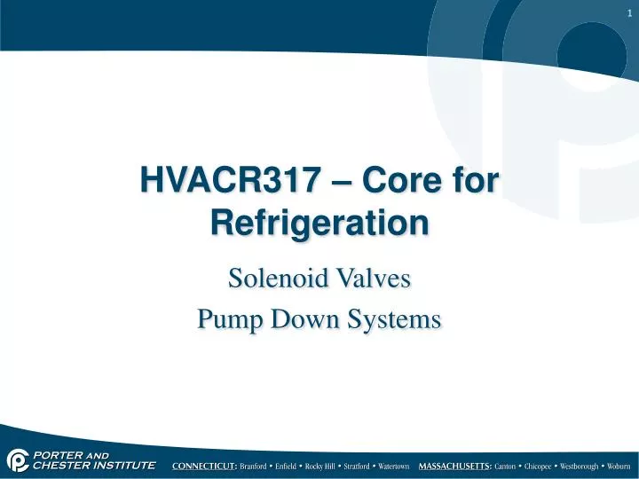 hvacr317 core for refrigeration