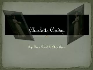 Charlotte Corday