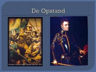 de opstand