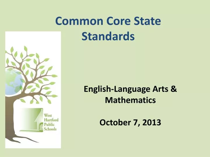 common core state standards