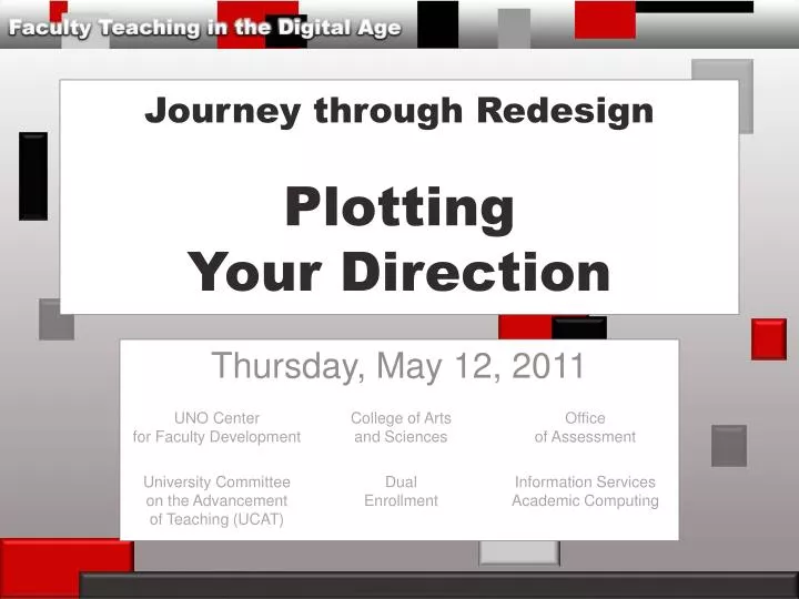 journey through redesign plotting your direction