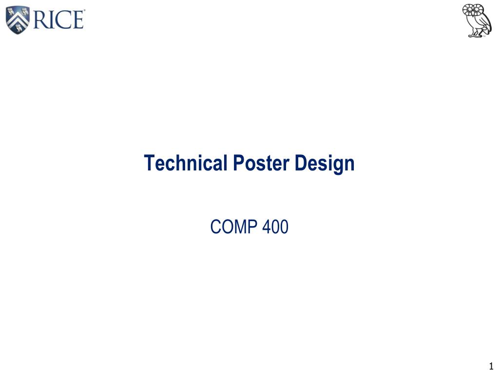 PPT - Technical Poster Design PowerPoint Presentation, free download ...