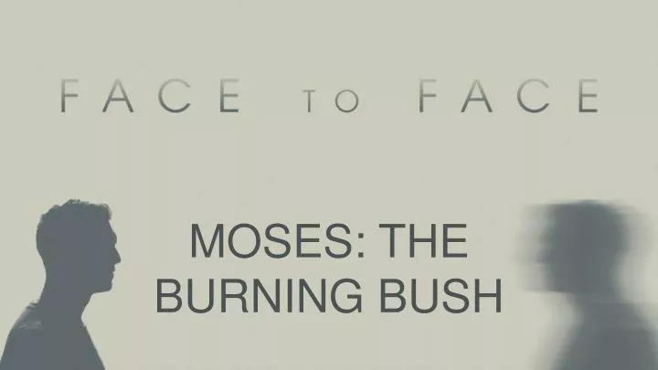 moses the burning bush