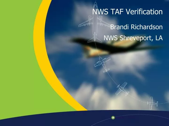 nws taf verification