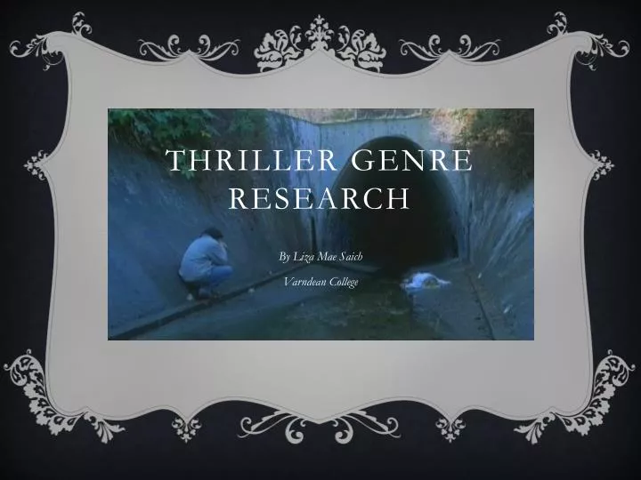 thriller genre research