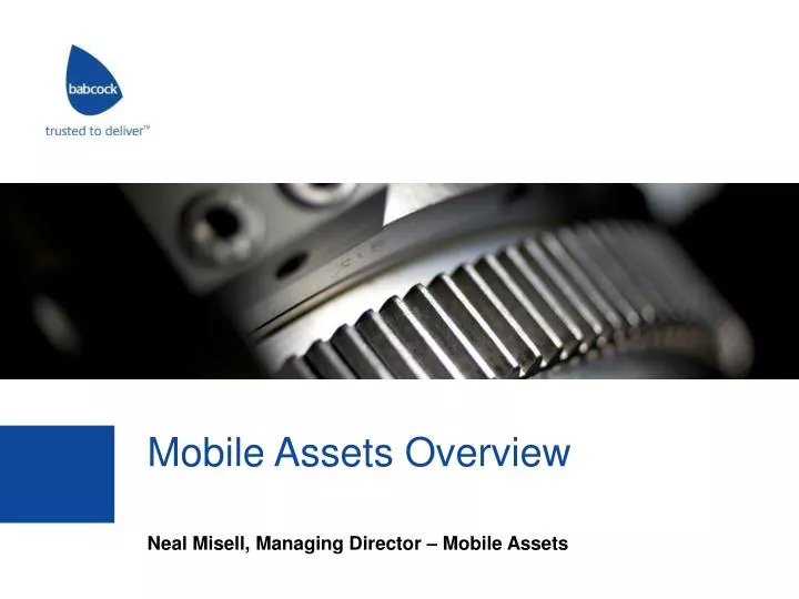 mobile assets overview