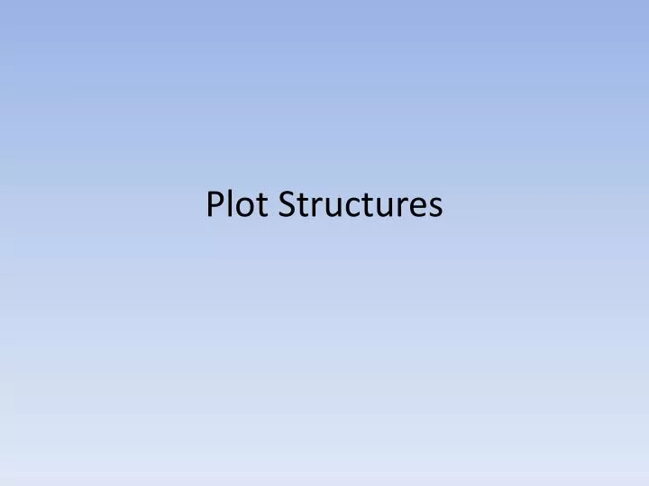 plot structures