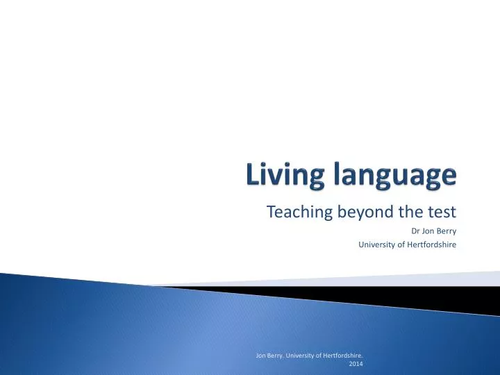 living language
