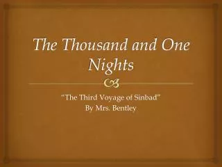 The Thousand and One Nights