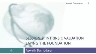 Session 2: INTRINSIC VALUATION Laying the Foundation