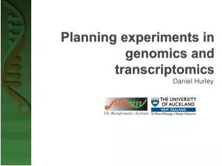 Planning experiments in genomics and transcriptomics