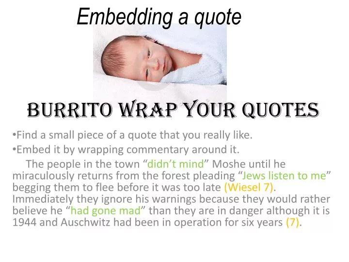 burrito wrap your quotes
