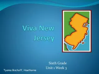 Viva New Jersey