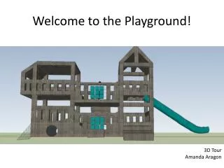 Welcome to the Playground!