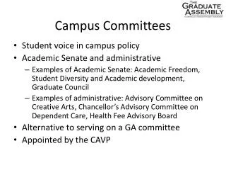 Campus Committees