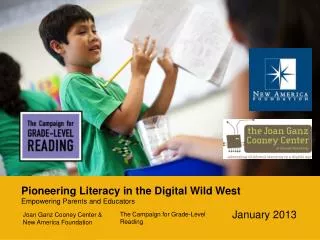 Pioneering Literacy in the Digital Wild West Empowering Parents and Educators