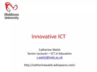 Innovative ICT