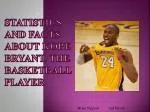 Statistics and Facts About Kobe Bryant, the Basketball Player