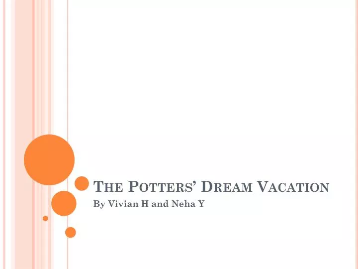the potters d ream vacation