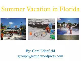 Summer Vacation in Florida