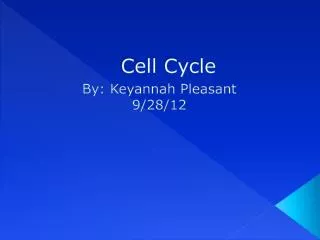 Cell Cycle